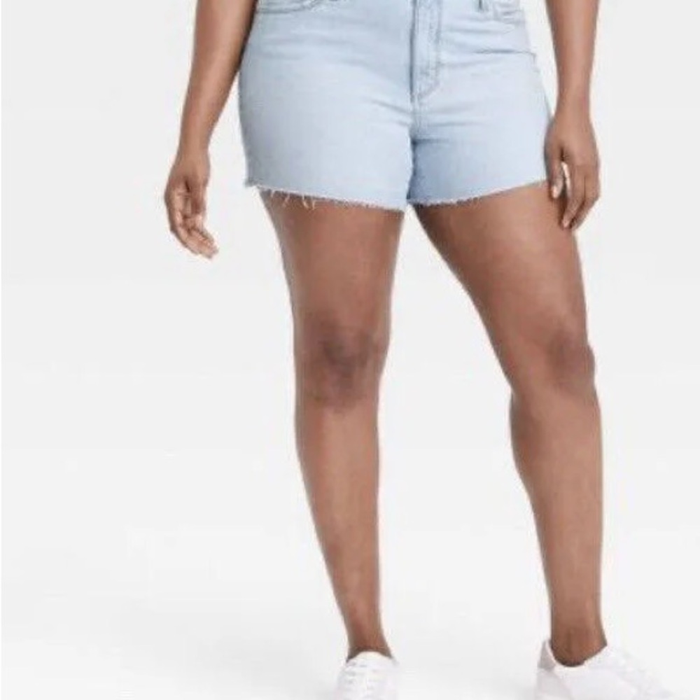 Universal Thread Blue Jean Shorts with Classic Cut-Off Style